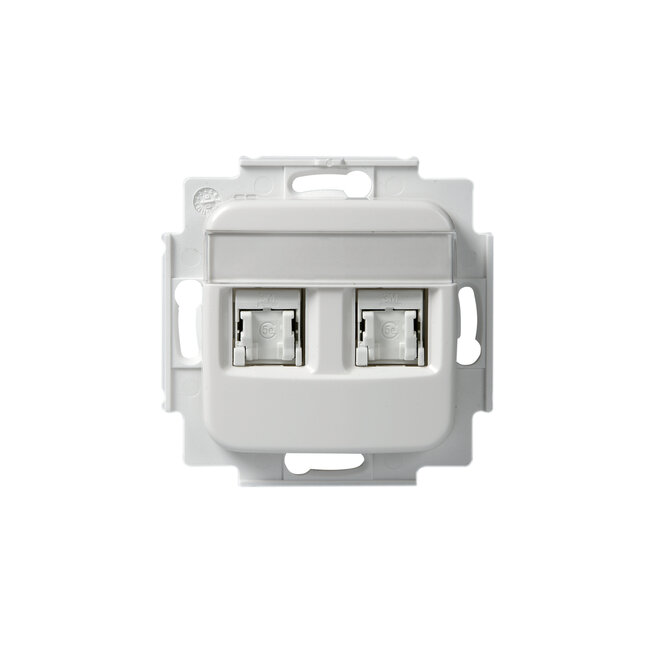 Розетка 2 rj45 кат 5e