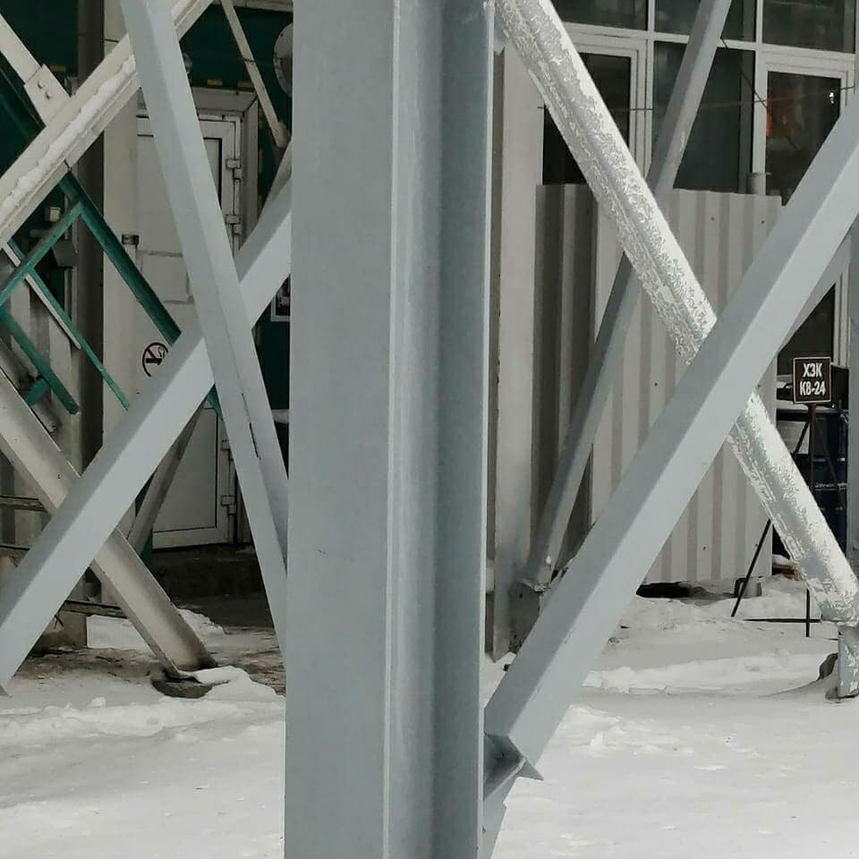 Испытания огнезащиты СПЕКТР на объекте компании СИБУР