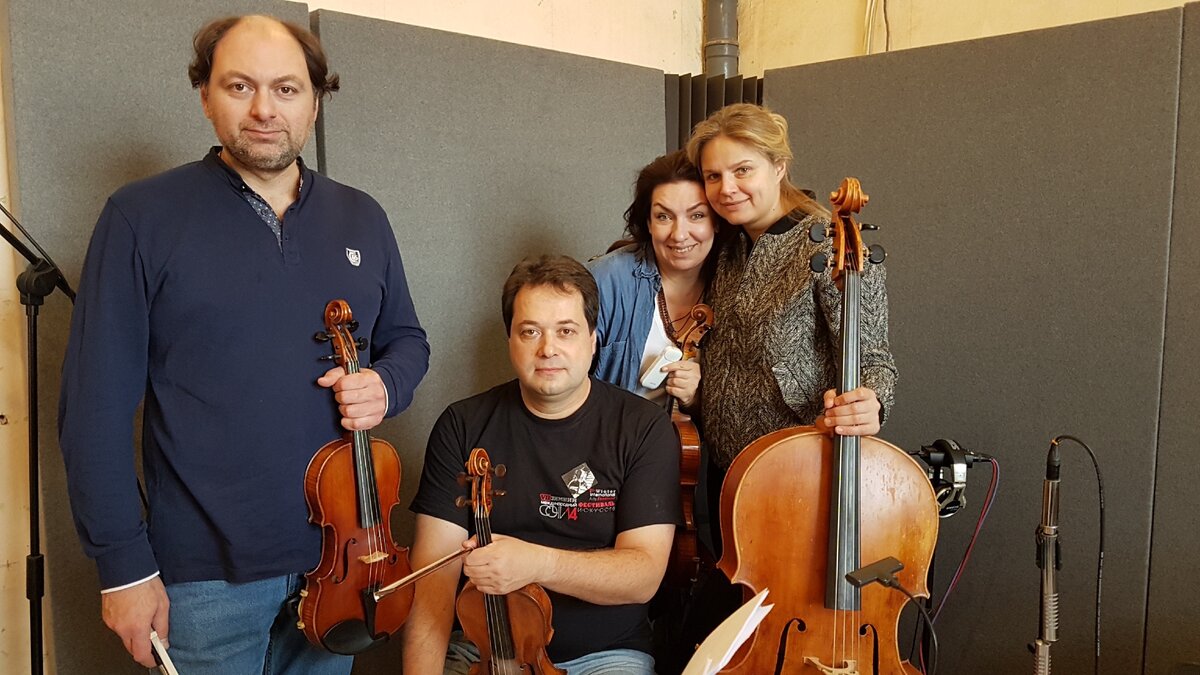 Crystal string quartet