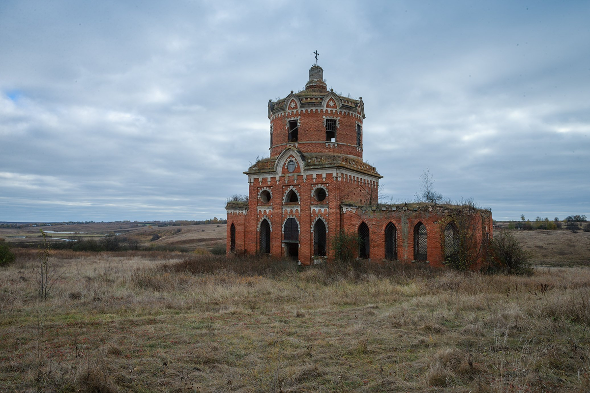Никольский храм в с. Майское (Рыхотка-Никольское). Конец XVIII в.. Фото Романа Солопова