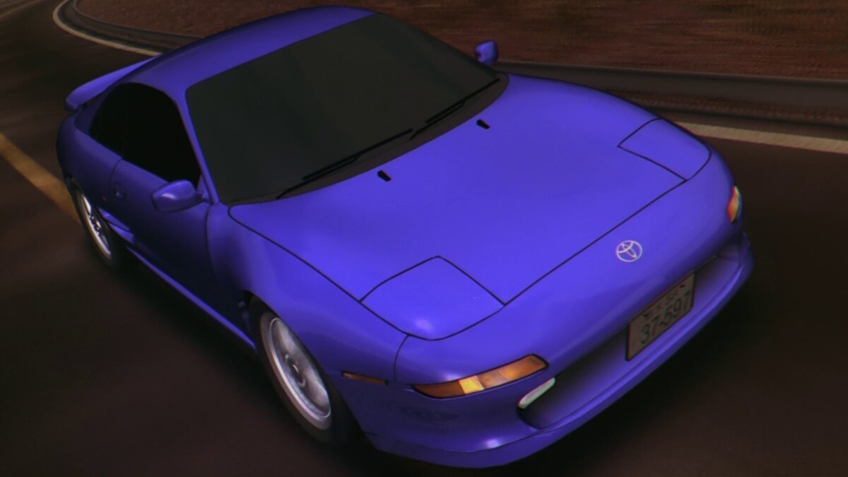 Toyota Mr 2 Blue