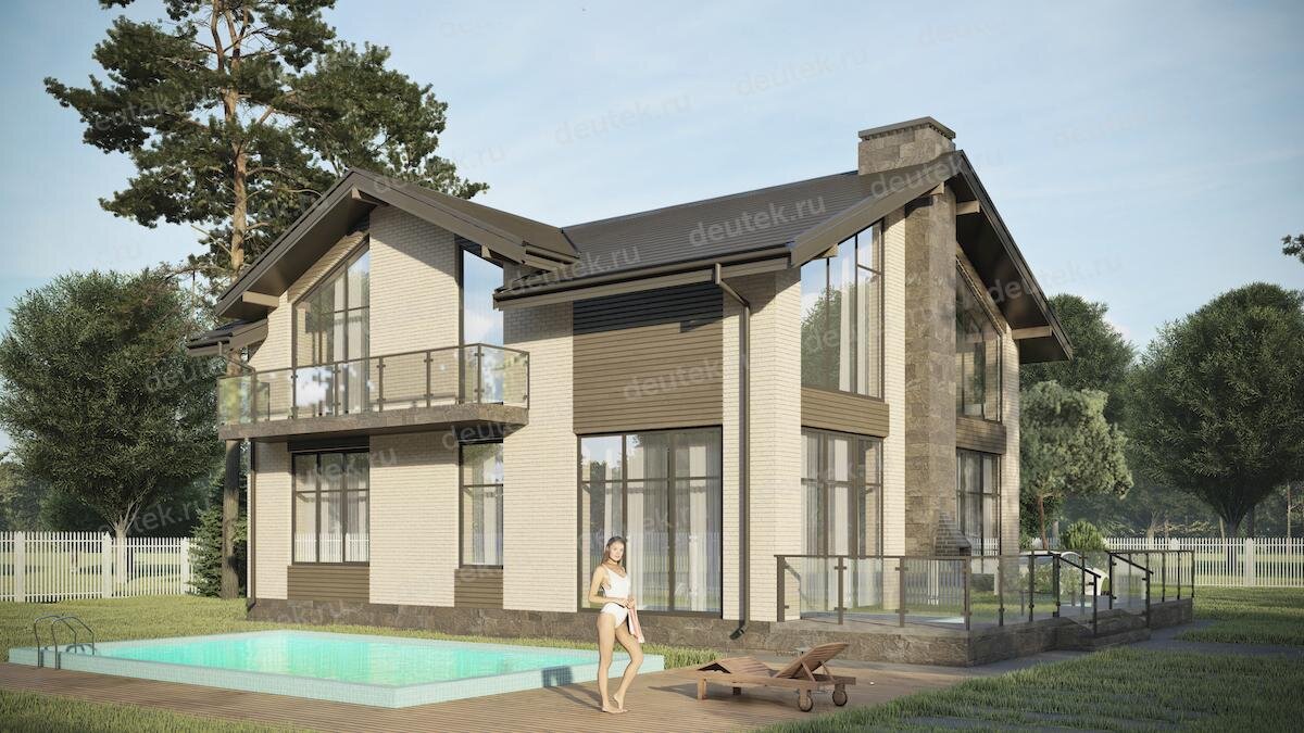 Проект дома DTE-74