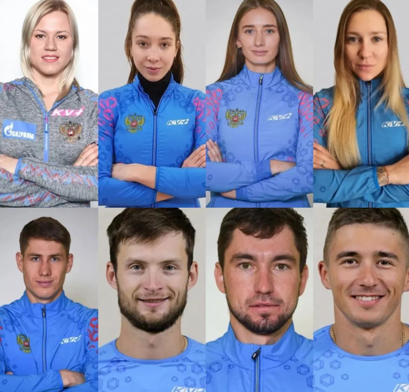 Команды на индивидуальные гонки