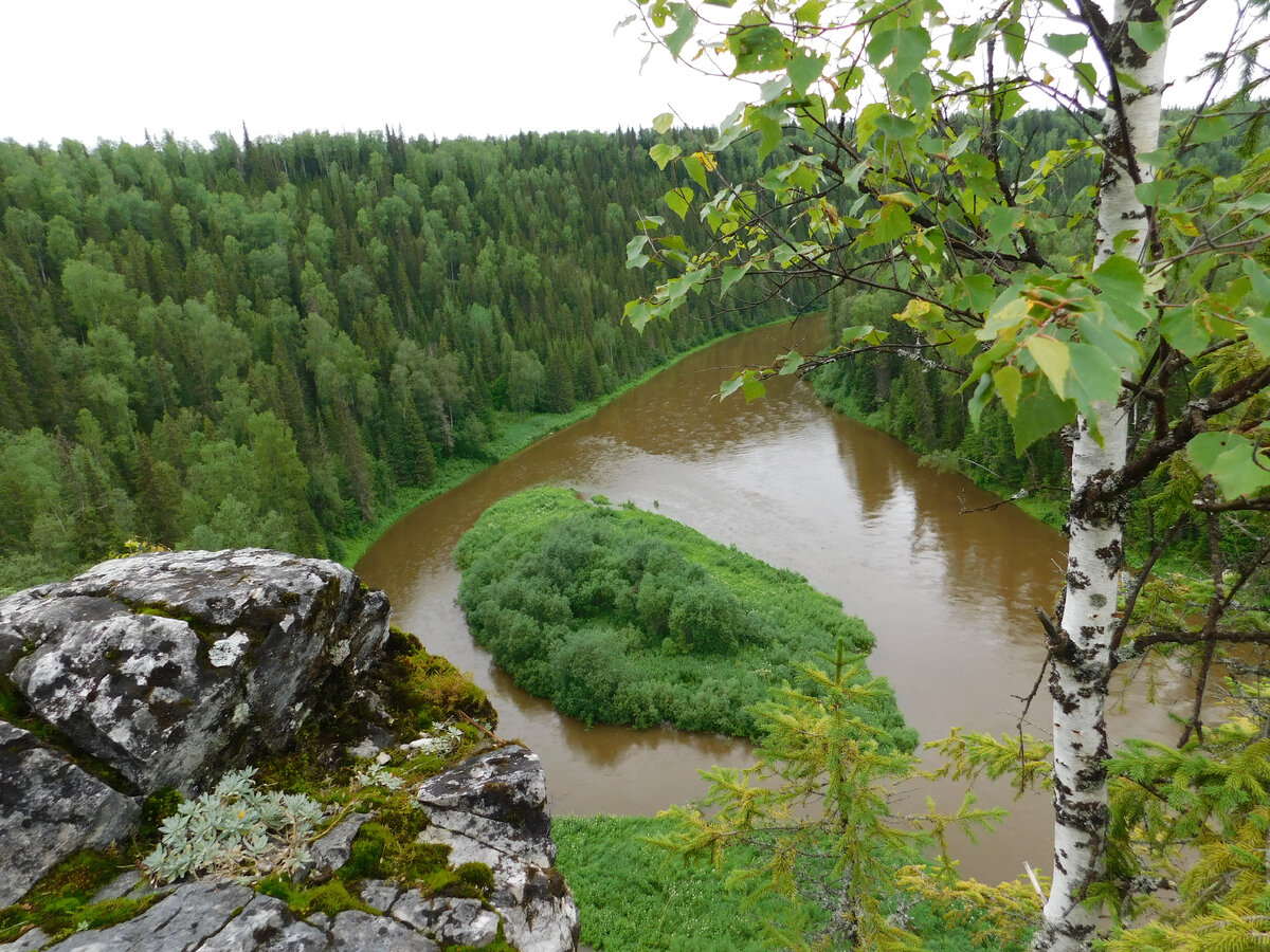 Река Березовая, камень Пехач, пещера Медео, пещера Череп, Пермский край