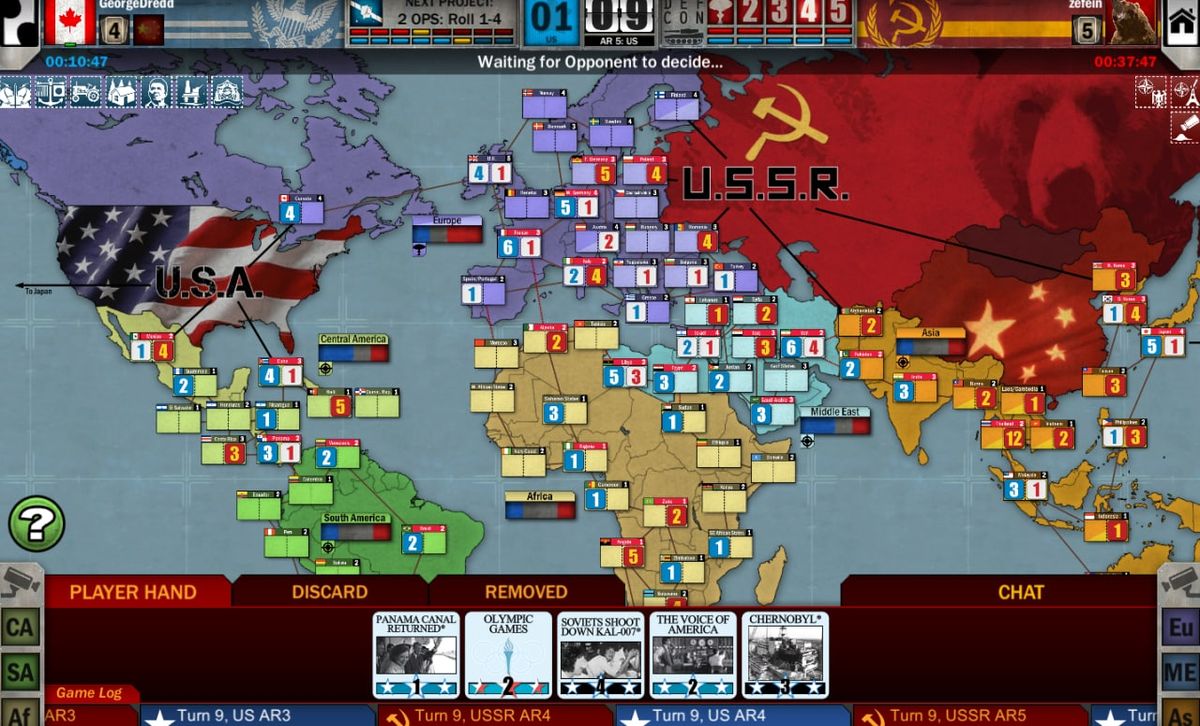 Сумеречная борьба / Twilight Struggle - настольная игра про холодную войну  | Thatsmyboardgame - настольные игры для всей семьи | Дзен