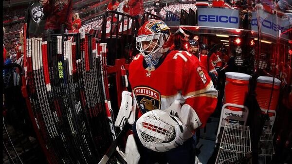    Голкипер "Флориды Пантерз" Сергей Бобровский© Фото : nhl.com/panthers