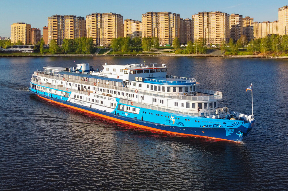 Теплоход "Александр Бенуа". Фото с официального сайта компании "Инфофлот"