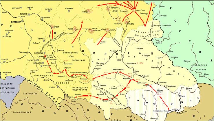 Документ о присоединении Украины к России 1654.