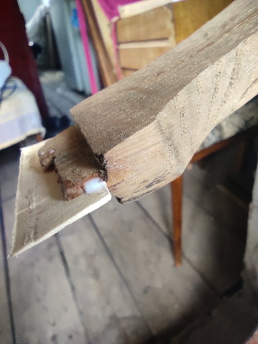 Ремонт шипа стула