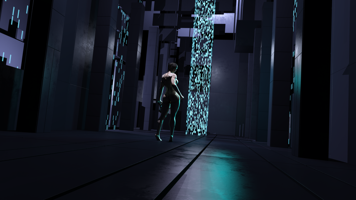 Арт выполнен при связки программ Blender+Photoshop+Daz studio 