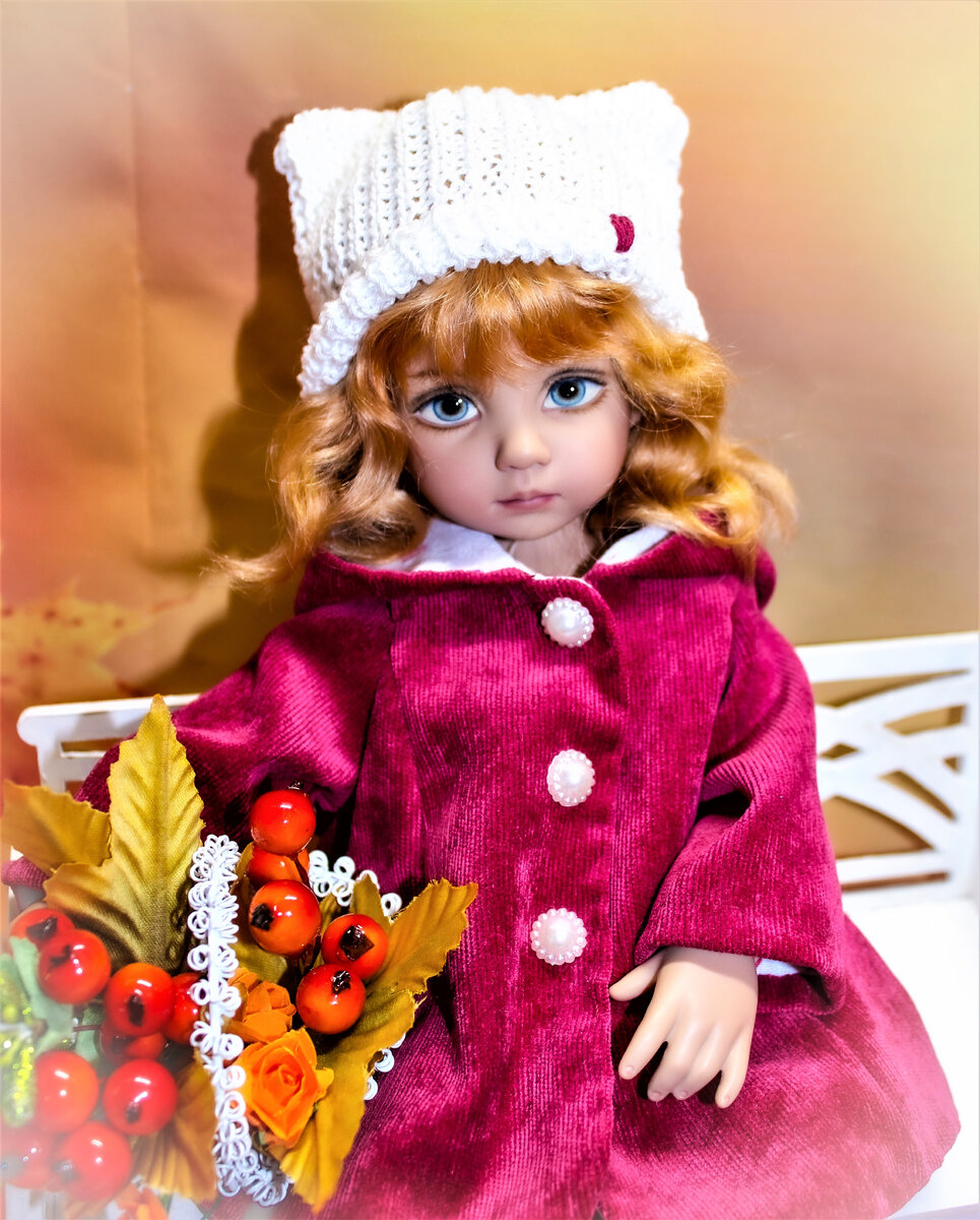 Куколка Little darling BJD, личная коллекция. Фото автора.