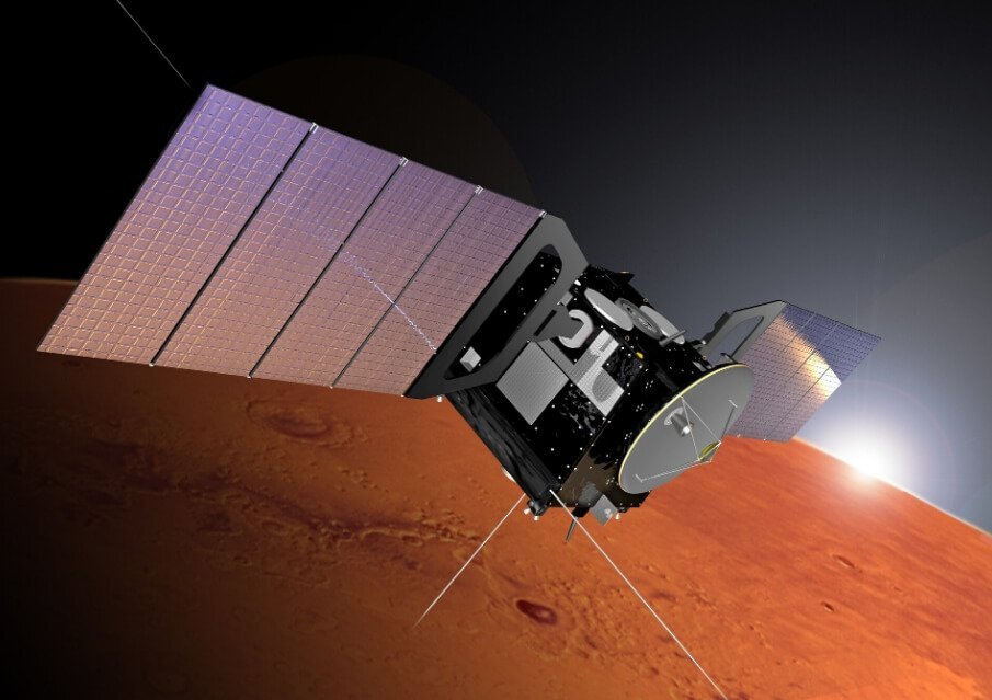    Аппарат Mars Express в 2018 году обнаружил на Марсе нечто, похожее на воду