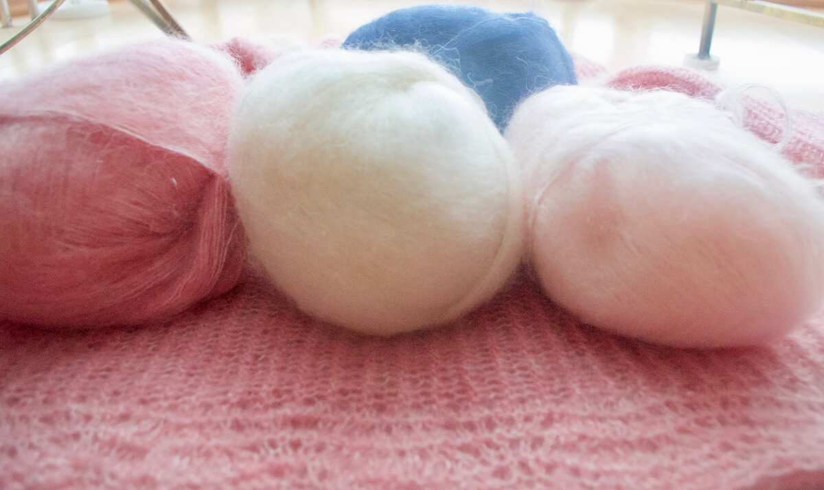 Тот самый норвежский мохер на шелковой нитке.