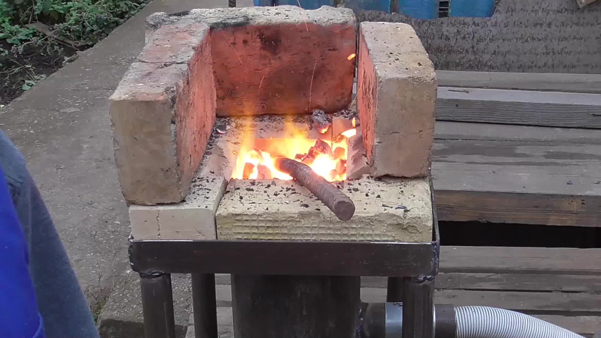 Способы изготовления кузнечного горна для ковки своими руками