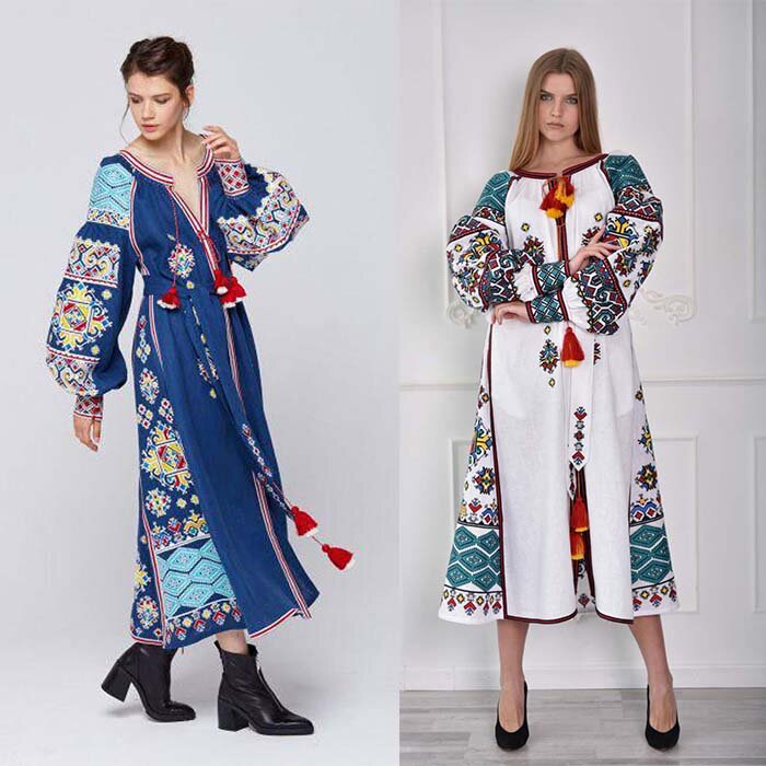 Фото вариантов платья по выкройке