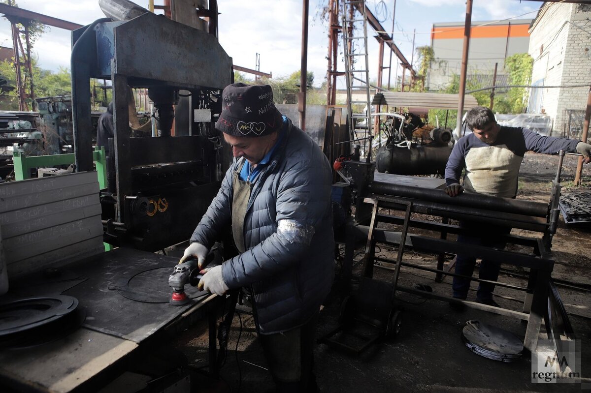    Раньше предприятие занималось производством металлоконструкций и ковки Денис Абрамов © ИА REGNUM