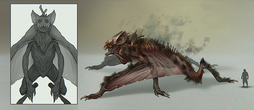 Концепт-арт Fallout - зверожог