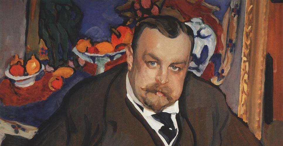 «ПОРТРЕТ ИВАНА МОРОЗОВА», ВАЛЕНТИН СЕРОВ, 1910.