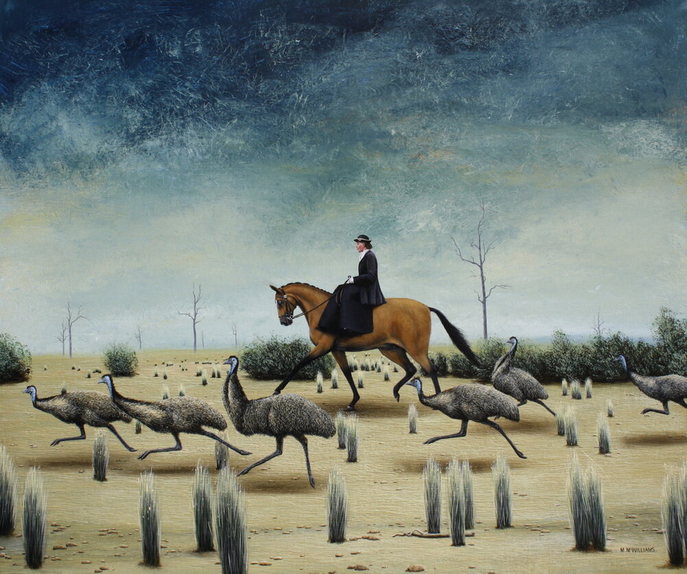 Are they painting a picture. Michael MCWILLIAMS. Лошади в Австралии. David MCWILLIAMS. Horse illustrate.