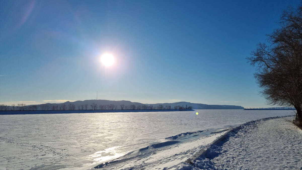Морозный день было морозно и красиво!