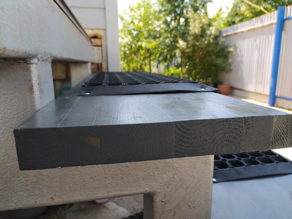 Новые ступени готовы. Фото автора