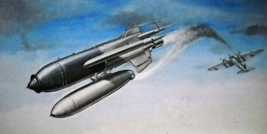 Планирующая радиоуправляемая бомба Henschel Hs 293