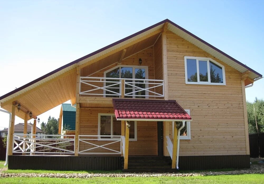 Каркасный дом.