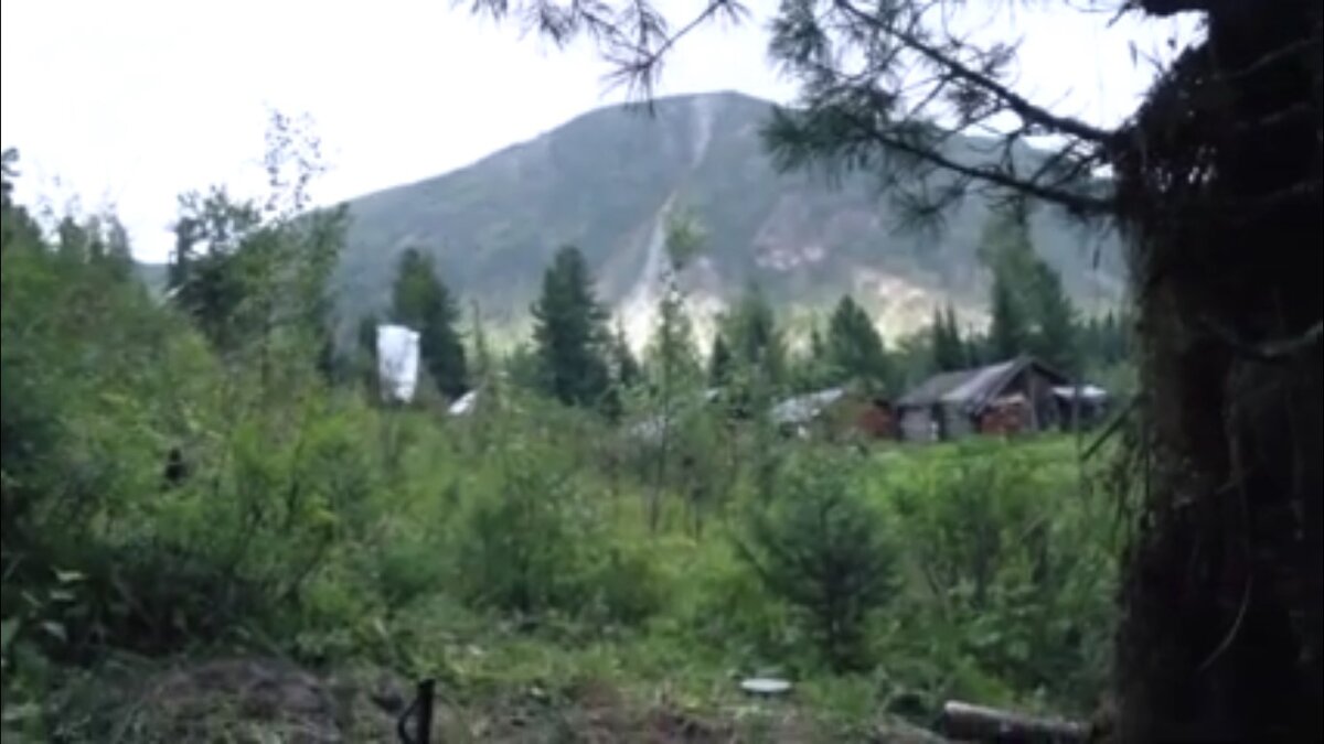 Вид на Лыковскую заимку