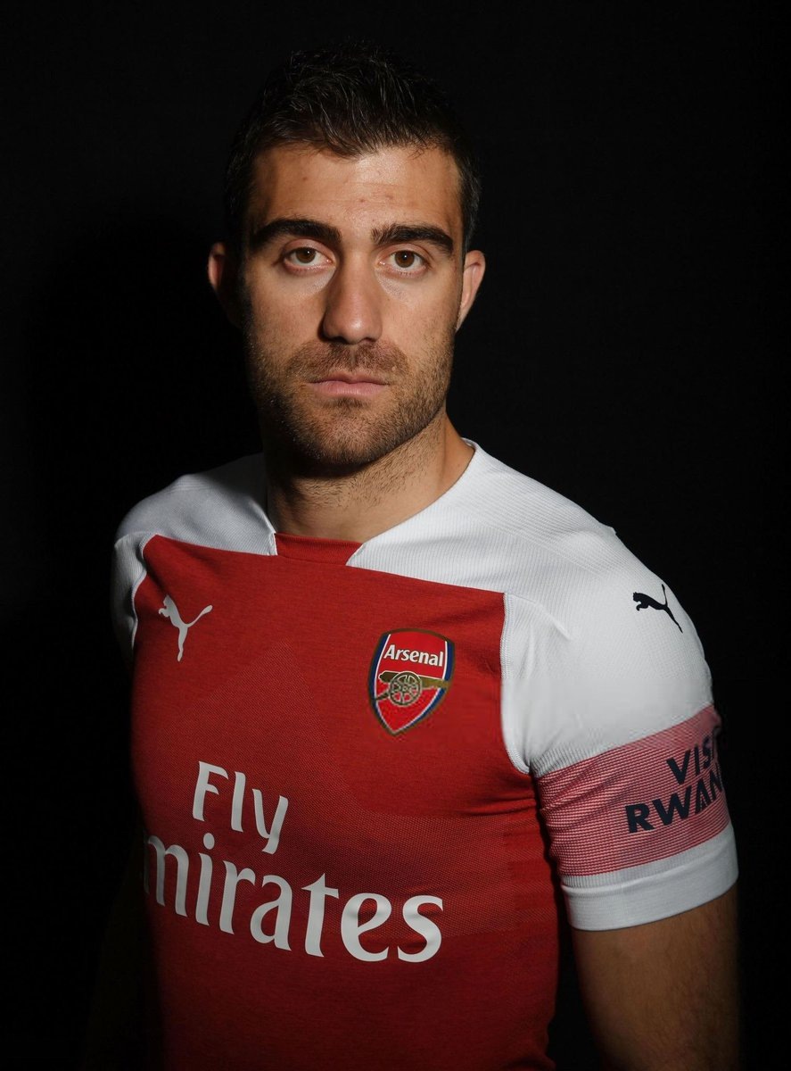 Сократис в форме "Арсенала"