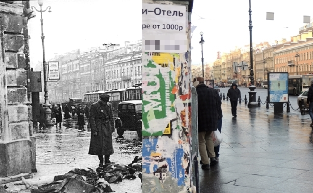 На углу Лиговского и Невского проспекта