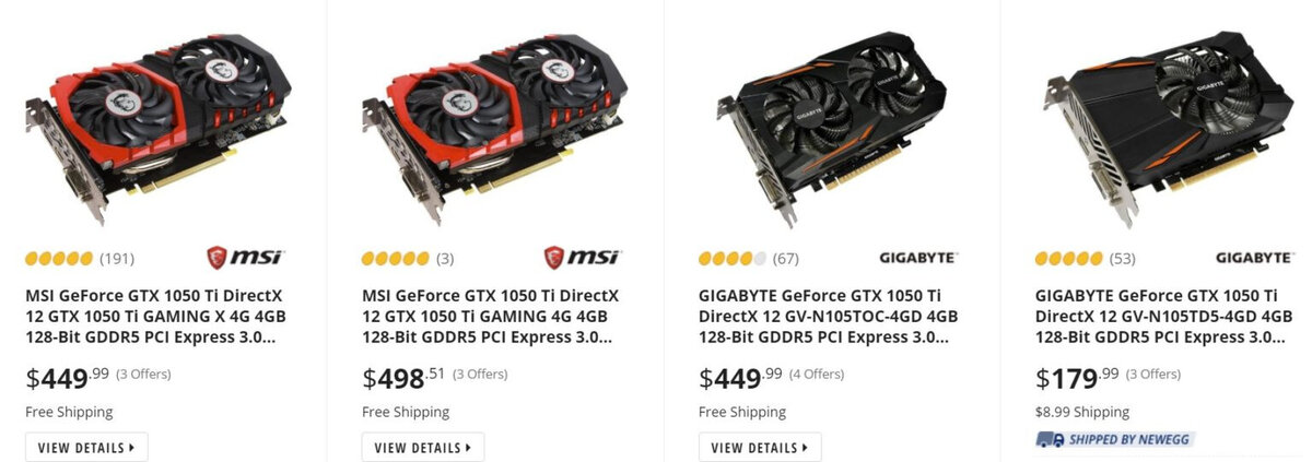 GeForce GTX 1050 Ti