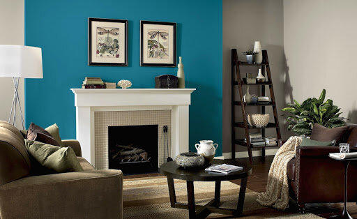 "Яркие" примеры отлично выделенной стены