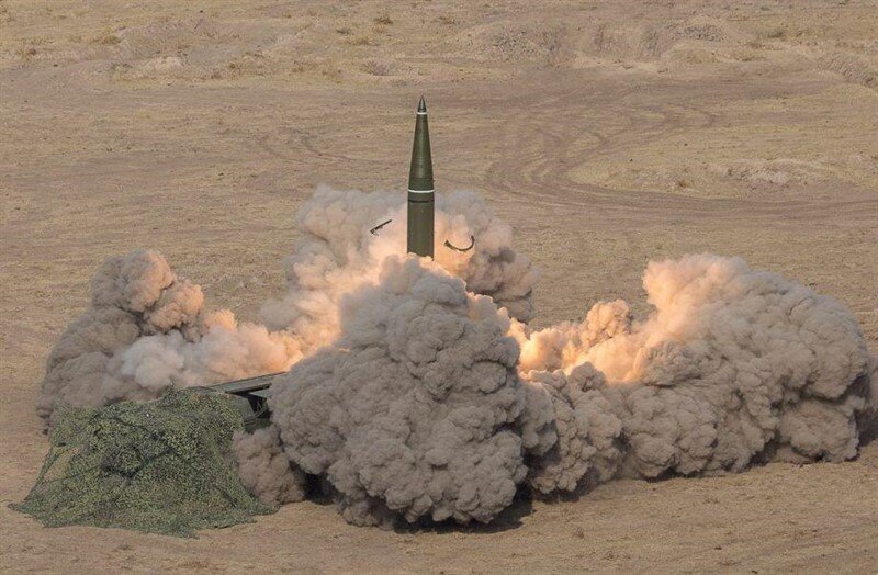Пуск Искандер-м в Сирии (фото взято из открытых источников Яндекс.картинки)