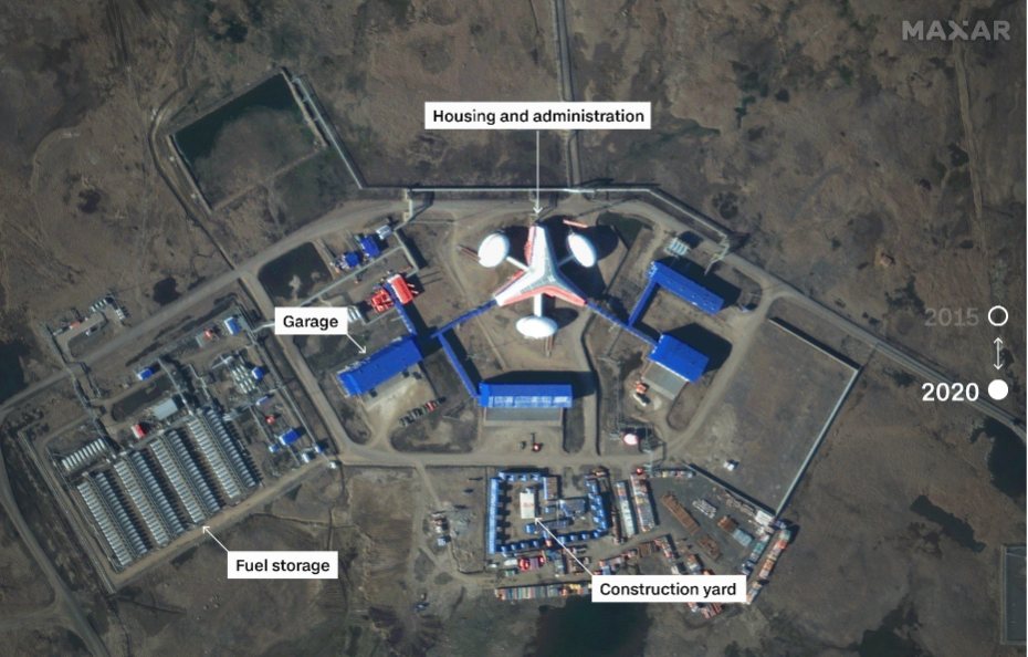 Снимки Maxar Technologies