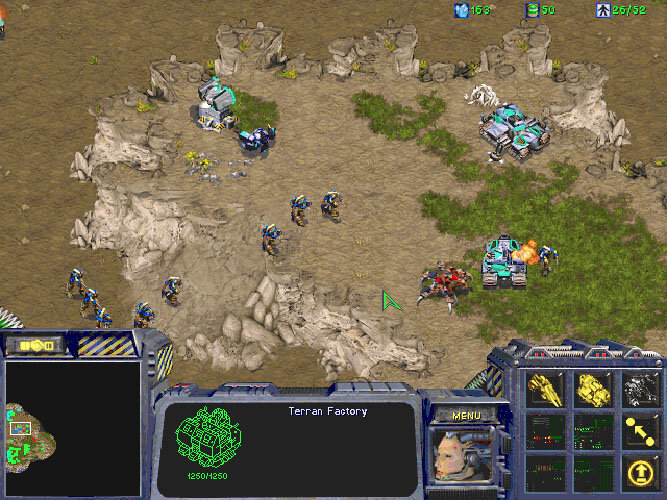 StarCraft: BroodWar - скриншот автора.