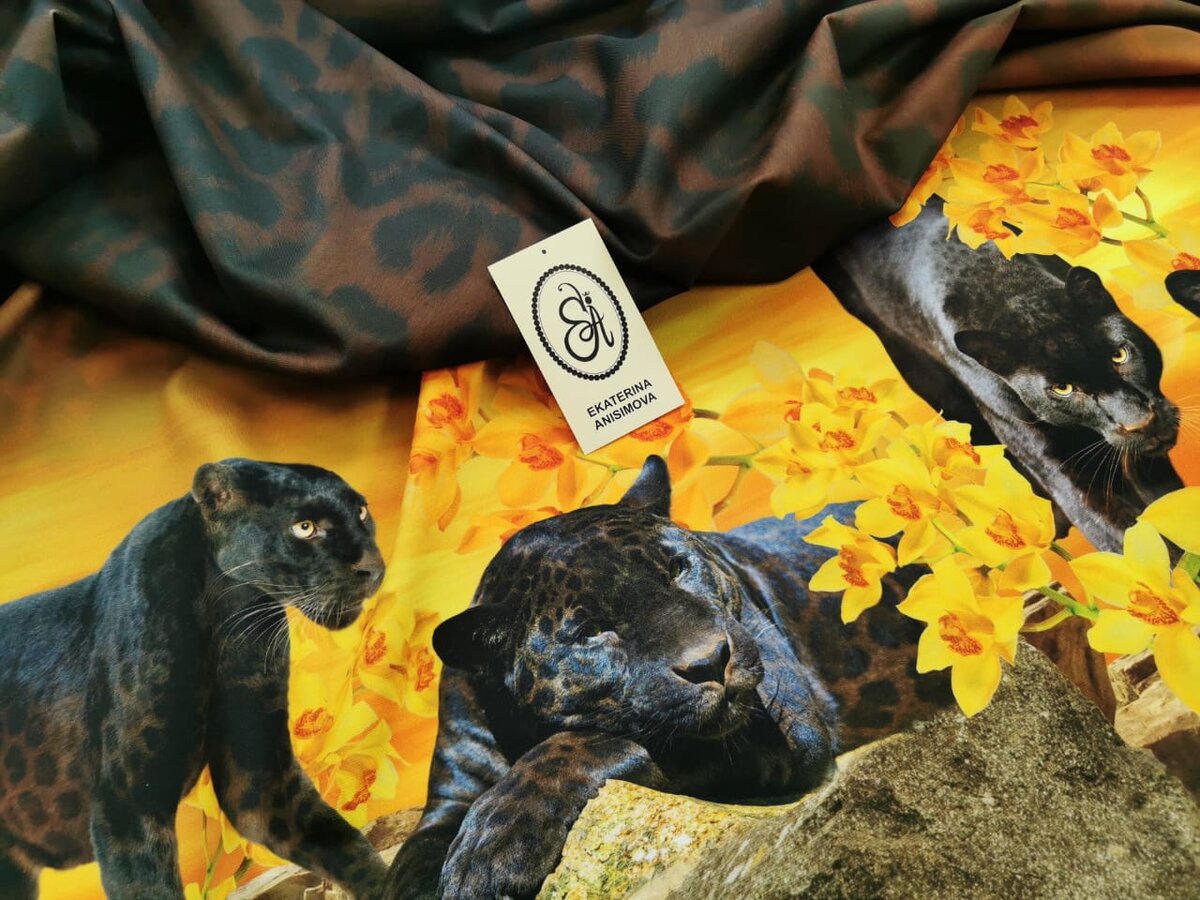 Бренд тканей Екатерины Анисимовой.