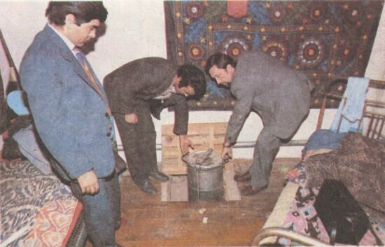 Изъятие ценностей во время хлопкового дела в УзССР.