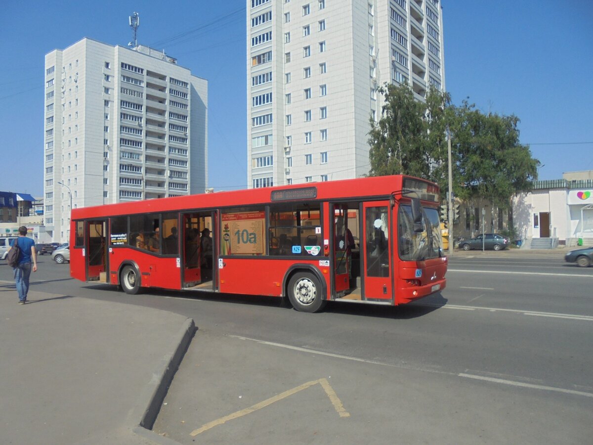 2019 г., г. Казань, автобус МАЗ-103