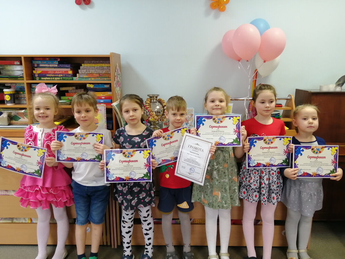 Участники заочного всероссийского конкурса детских творческих работ «Для милой мамы»