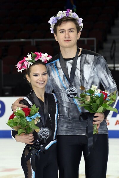 Дарья Павлюченко и Денис Ходыкин