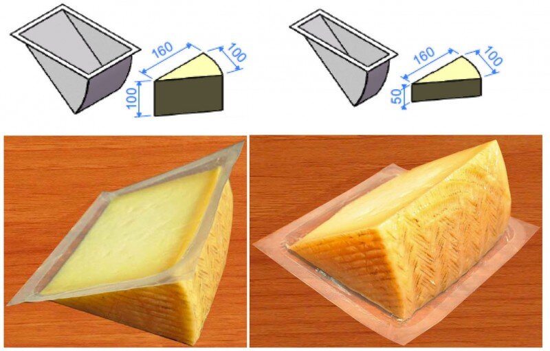 Упаковка для сыра | Фирма Коррекс