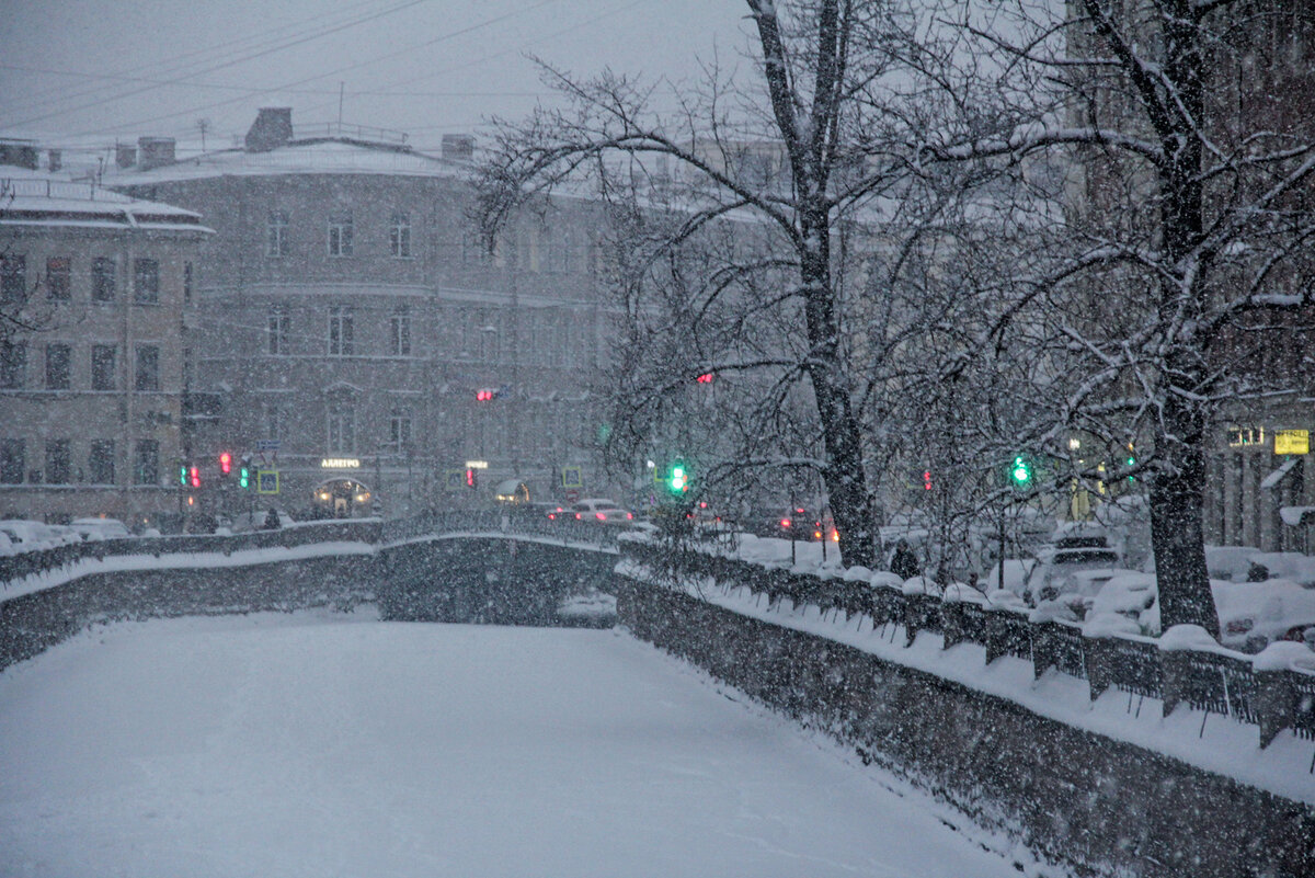 Мой снежный город...