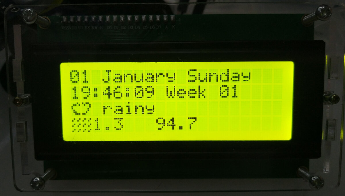 Домашняя метеостанция v2.0 [ESPHome, Home Assistant, LCD2004, ESP8266] |  Smart home Russia | Дзен