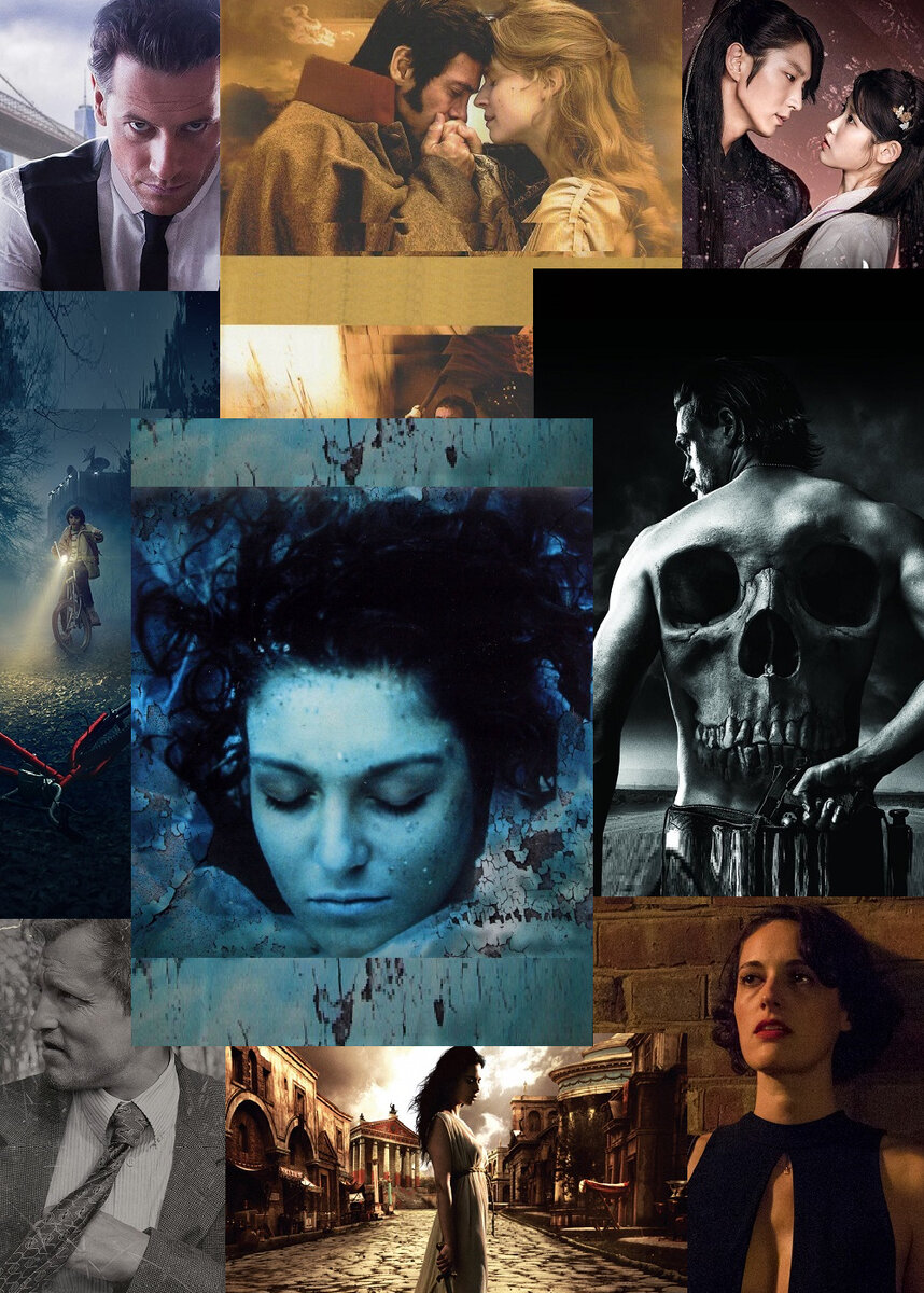 Афиши многосерийных фильмов. Кто сможет по ним угадать сериал?