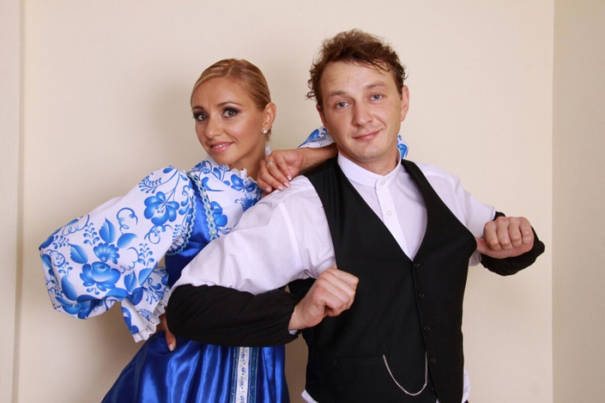    Татьяна Навка и Марат Башаров Фото: vremax.com