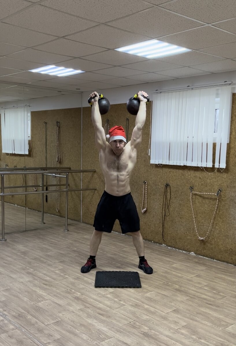 Рывок гирь 16/16 кг. 