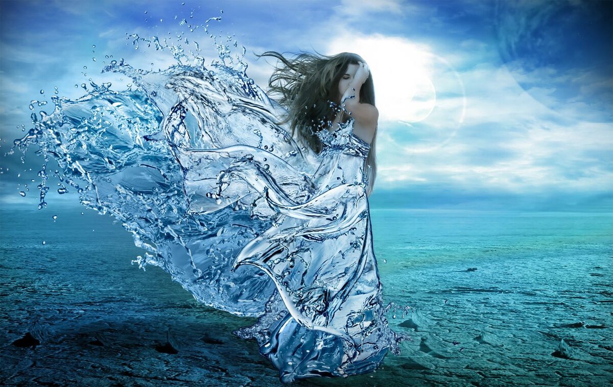Живу дышу пою. Образ воды. Женщина вода. Женщина из воды. Девушка в воде.