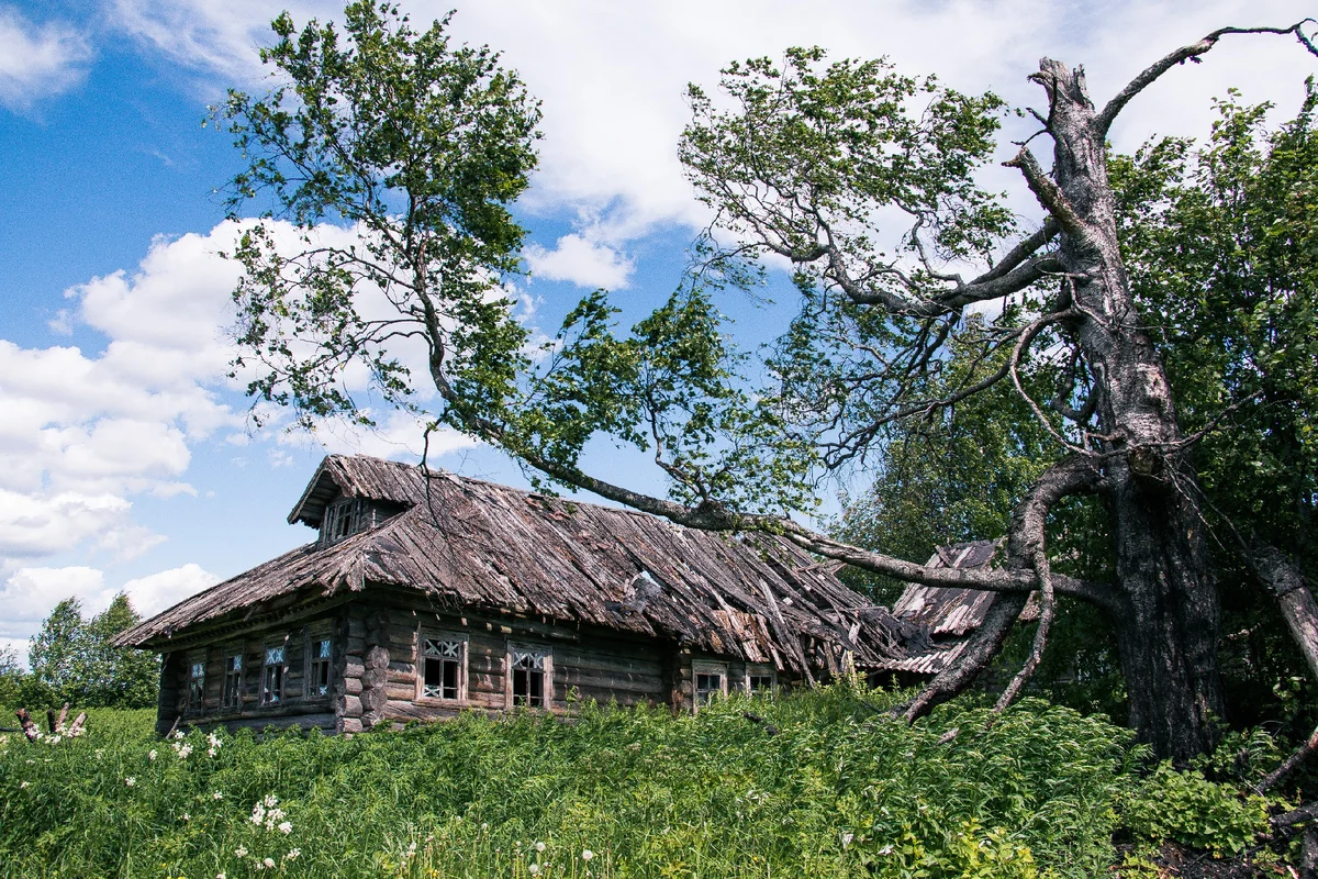 Фото заброшенных деревень в россии