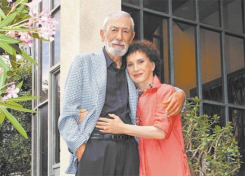 Вахтанг Кикабидзе с женой / Фото: соц. сети