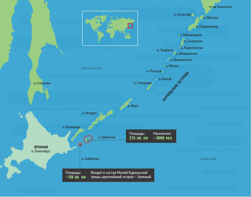 Какие острова русские. Острова Итуруп, Шикотан, Кунашир и группа островов Хабомаи. Курилы карта острова Шикотан. О.Шикотан Курильские острова на карте. Остров Итуруп Шикотан.